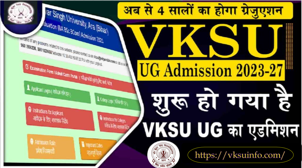VKSU Exam Form Apply