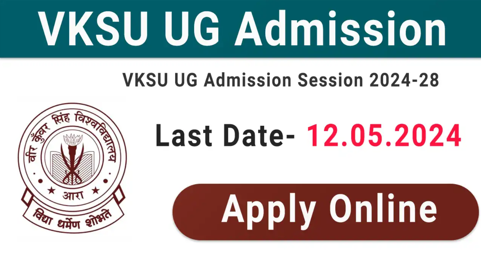 VKSU UG Admission 2024-28